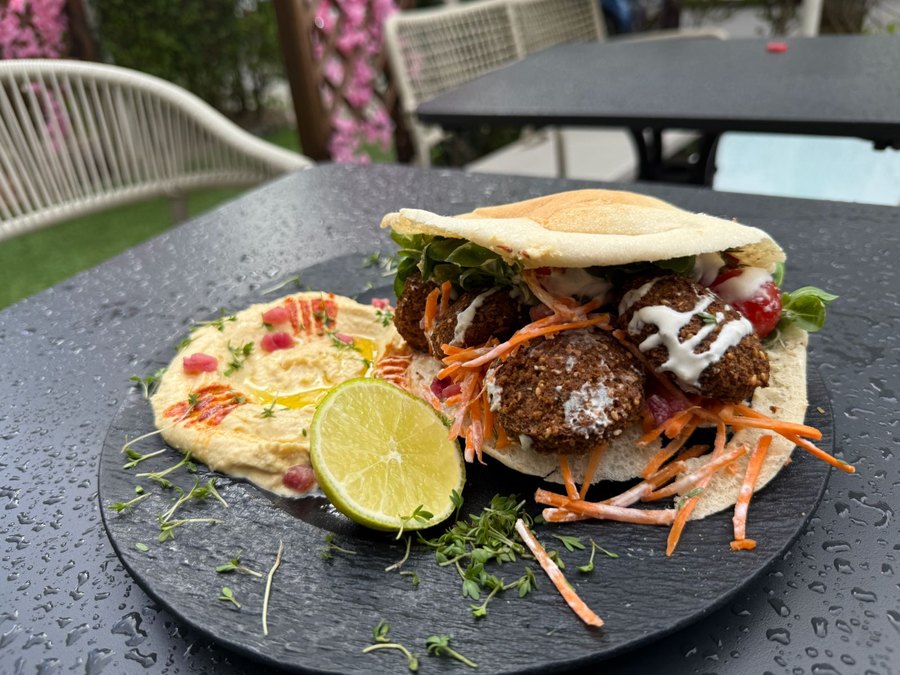 Falafel in Brot