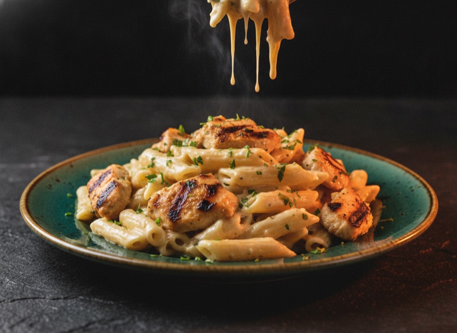 Pasta Pollo mit Hähnchen