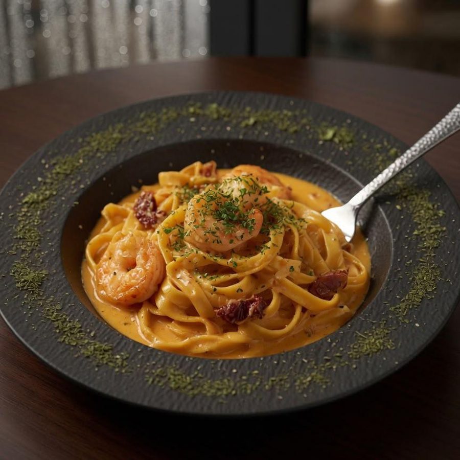 Çelebi's Pasta Scampi